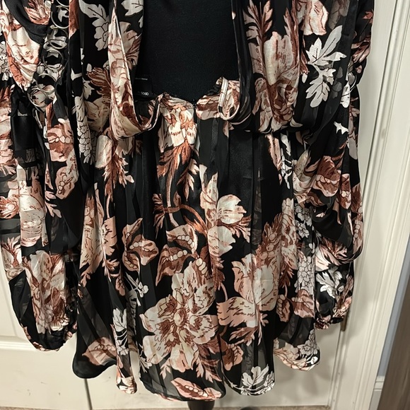 ASOS Design Blouson Mini Dress - Picture 9 of 13